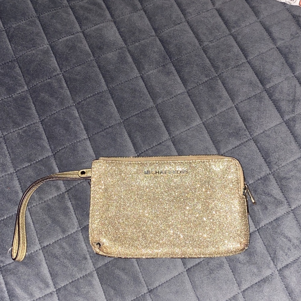OBO. Micheal lord double sided wristlet